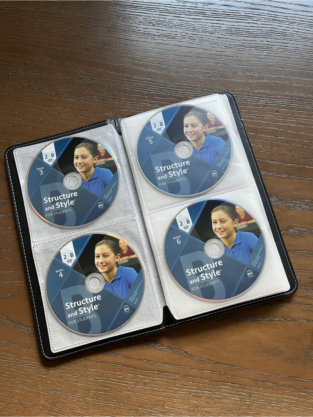 IEW Structure and Style Year 2 Level B DVDs ONLY